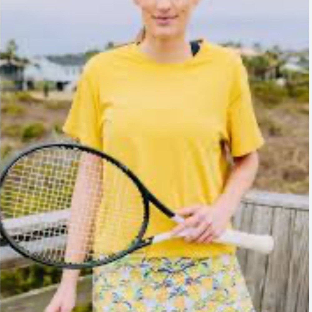 Lot of 2 40Lime tennis/pickleball tops S